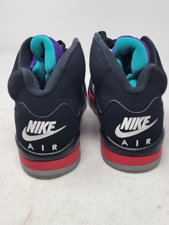 Air Jordan 5 Top 3 Black Fired Red Metallic Silver Grape BRED US 8 CZ1786 001 main image 8